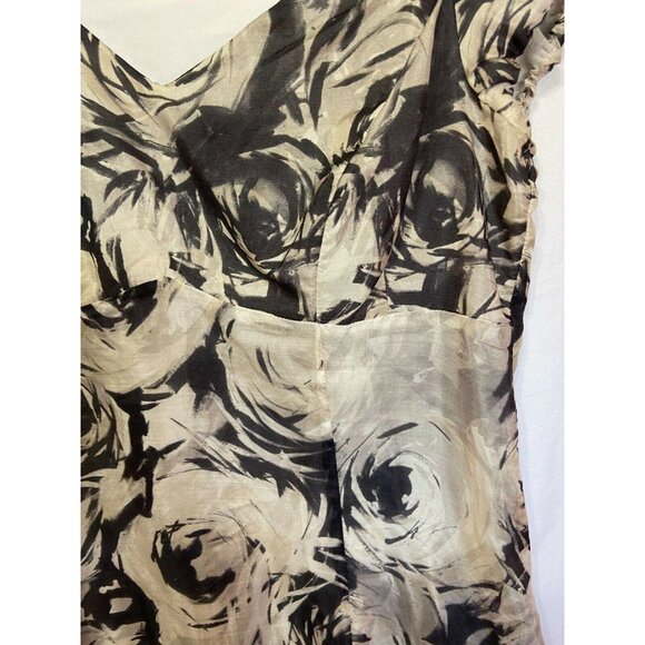 #3536 VTG Womens silk blouse size 36 - Picture 3 of 11